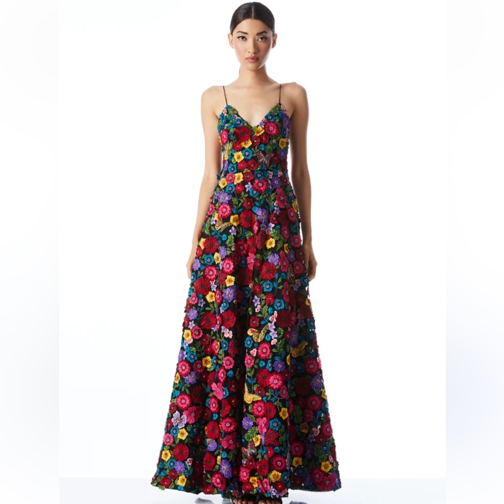 Alice + Olivia Domenica Embellished Ballgown
